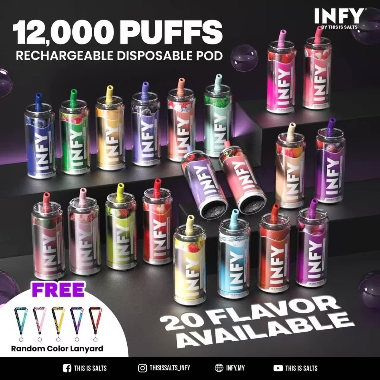 INFY 12000 PUFFS